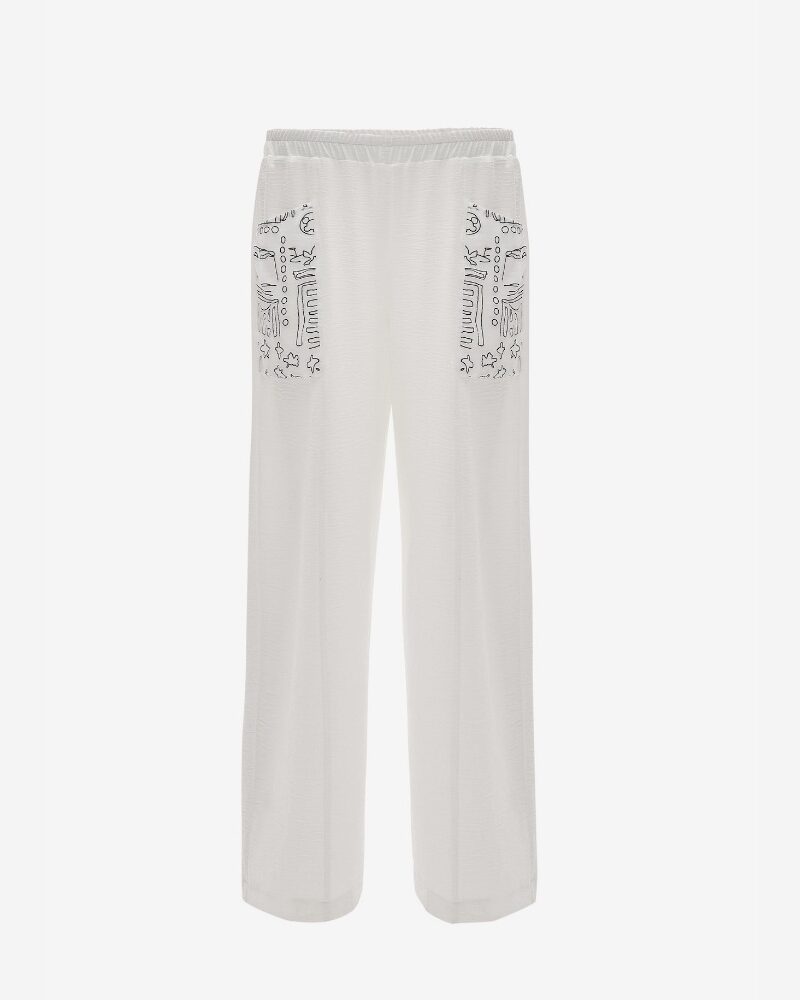 Beli Lastikli Rahat Kesim Pantolon