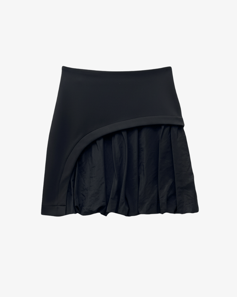 Fermuarlı Balon Etek