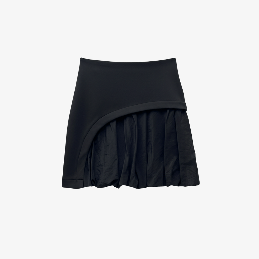 Fermuarlı Balon Etek